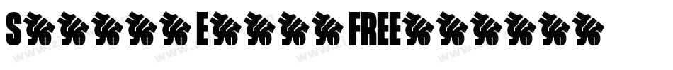Strade Eqrem FREE字体转换